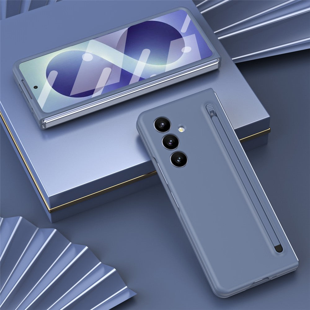For Samsung Galaxy Z Fold8 Ultra Case PC Phone Cover with Stylus / Tempered Glass Film