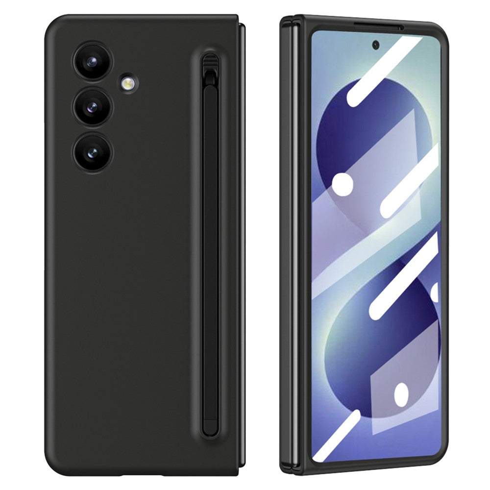 For Samsung Galaxy Z Fold8 Ultra Case PC Phone Cover with Stylus / Tempered Glass Film