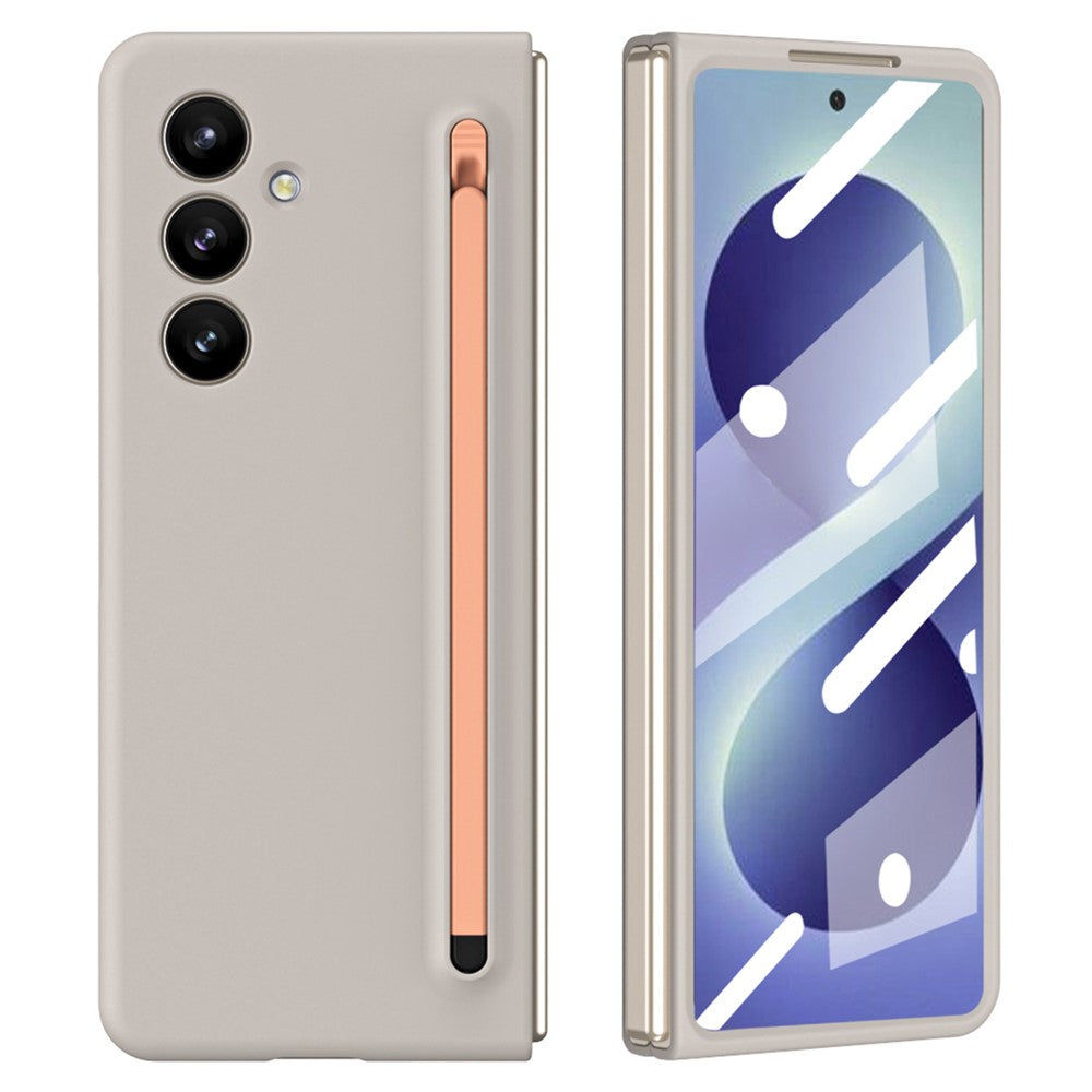 For Samsung Galaxy Z Fold8 Ultra Case PC Phone Cover with Stylus / Tempered Glass Film