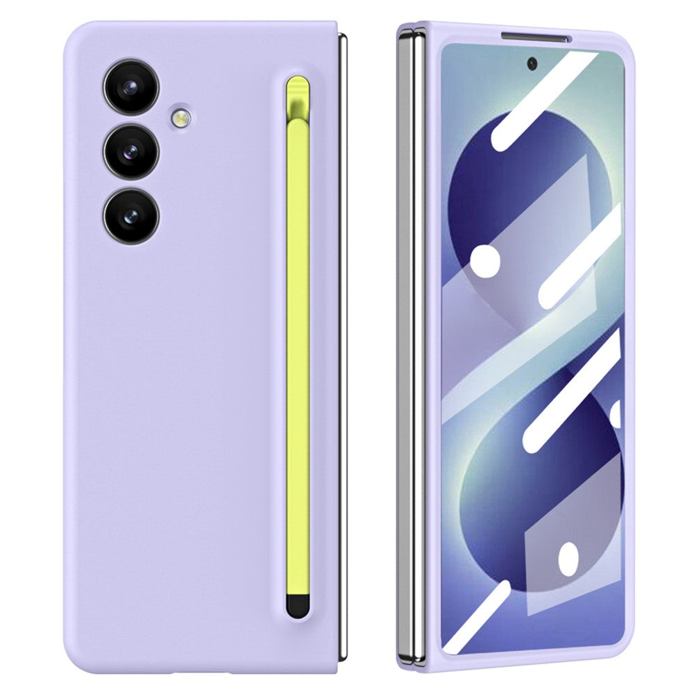 For Samsung Galaxy Z Fold8 Ultra Case PC Phone Cover with Stylus / Tempered Glass Film