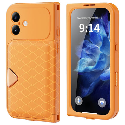 SHELLBOX for iPhone 17 Waterproof Case IP68 2m Shockproof Phone Cover with Strap