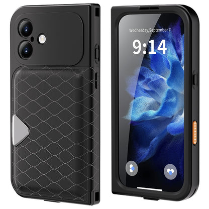 SHELLBOX for iPhone 17 Waterproof Case IP68 2m Shockproof Phone Cover with Strap