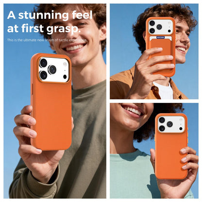For iPhone 17 Pro Magnetic Case Tech Fabric Coated TPU + PC Anti-Drop Phone Cover