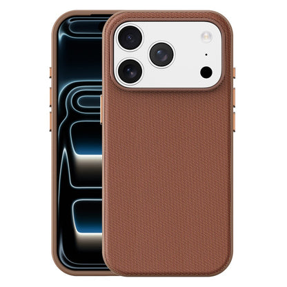 For iPhone 17 Pro Magnetic Case Tech Fabric Coated TPU + PC Anti-Drop Phone Cover