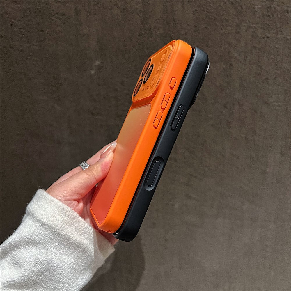 For iPhone 17 Pro Max Case Gradient TPU + PC Precise Cutout Protective Phone Cover with Lens Film