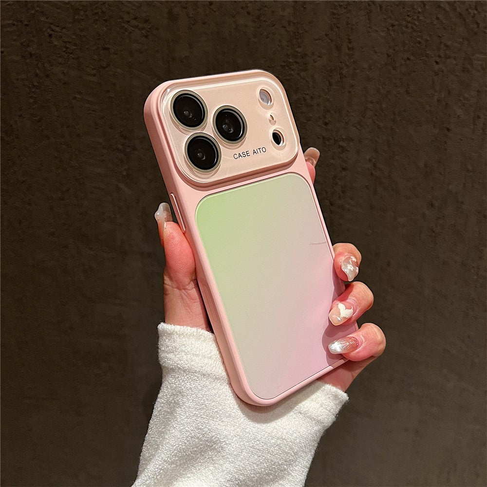 For iPhone 17 Pro Max Case Gradient TPU + PC Precise Cutout Protective Phone Cover with Lens Film