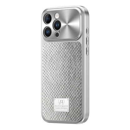 For iPhone 16 Pro Max Magnetic Case Snake Pattern Anti-Scratch PU Leather + PC + TPU Phone Cover