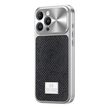 For iPhone 16 Pro Max Magnetic Case Snake Pattern Anti-Scratch PU Leather + PC + TPU Phone Cover