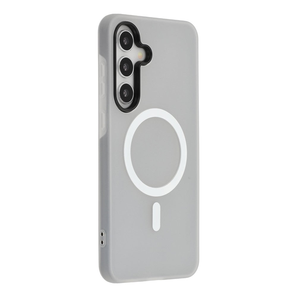 For Samsung Galaxy S26+ Magnetic Case PC + TPU Frosted Phone Cover