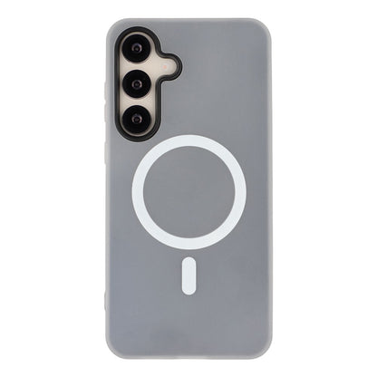 For Samsung Galaxy S26+ Magnetic Case PC + TPU Frosted Phone Cover