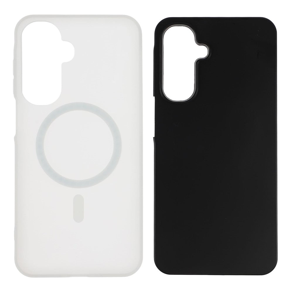 For Samsung Galaxy S26+ Magnetic Case PC + TPU Frosted Phone Cover