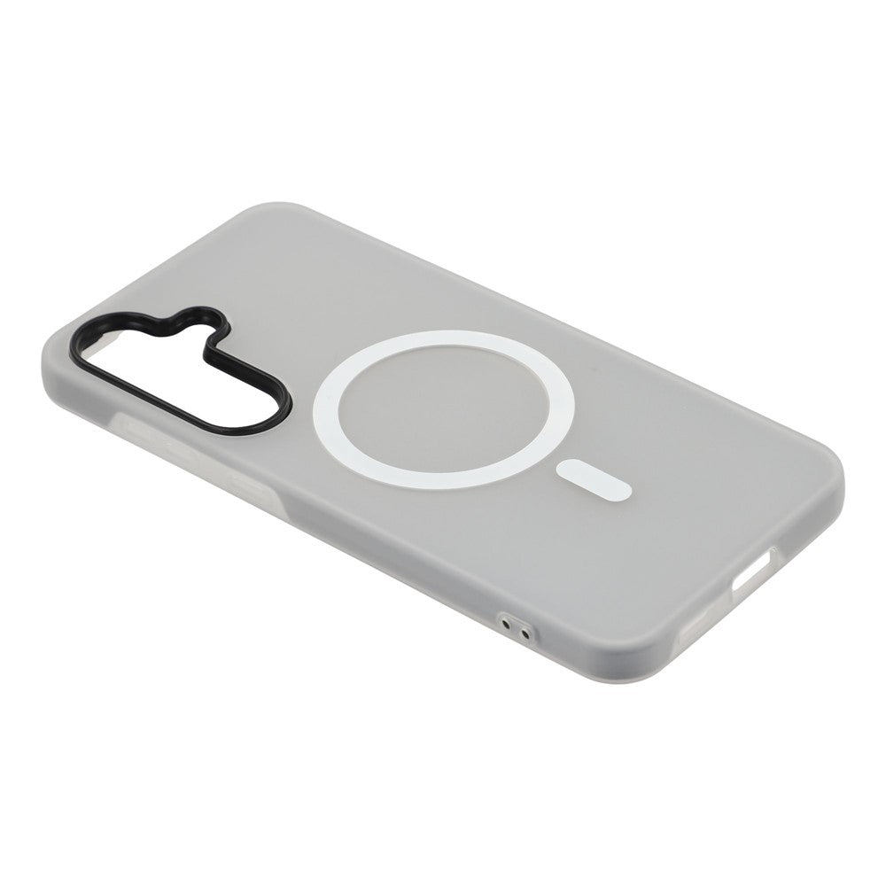 For Samsung Galaxy S26+ Magnetic Case PC + TPU Frosted Phone Cover