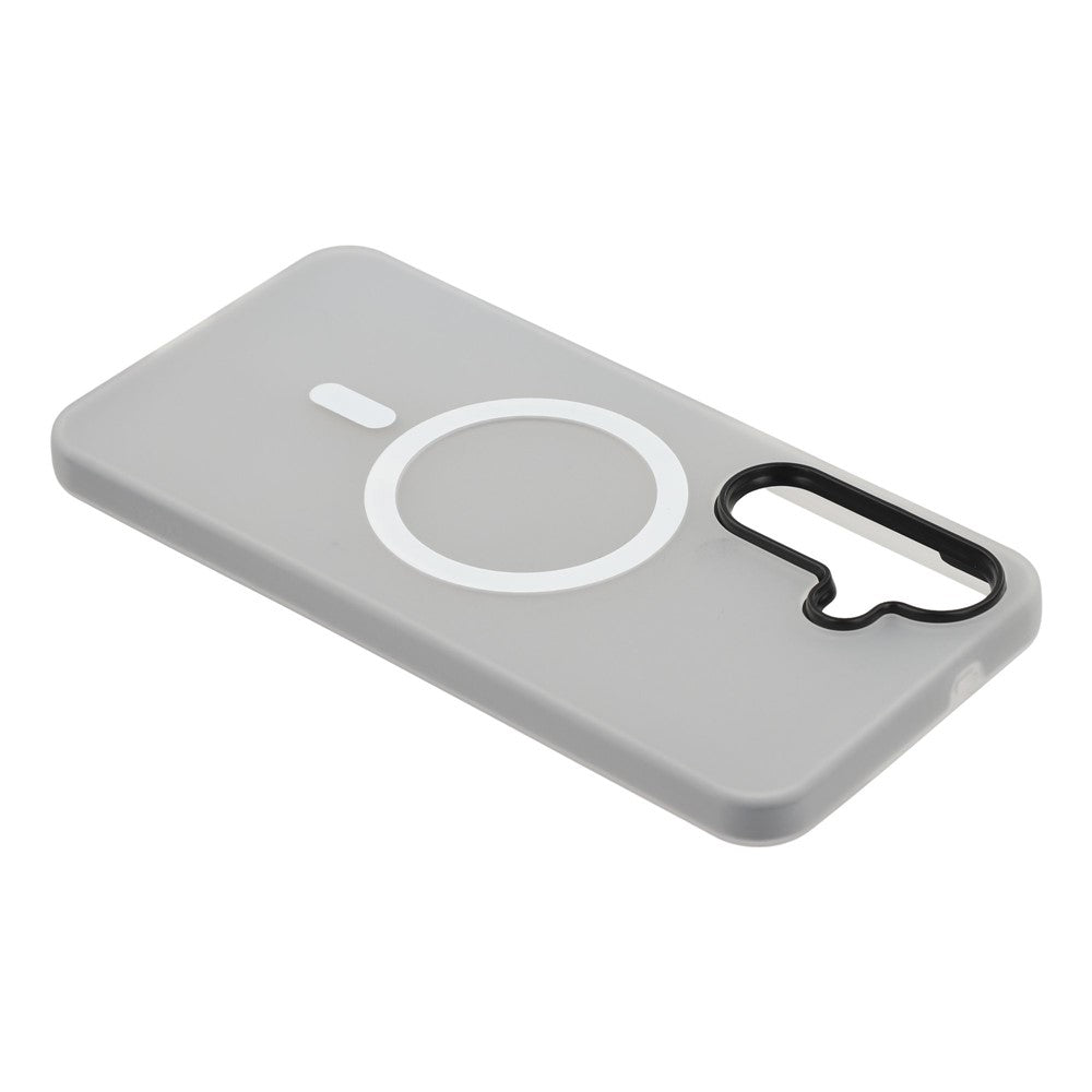 For Samsung Galaxy S26+ Magnetic Case PC + TPU Frosted Phone Cover