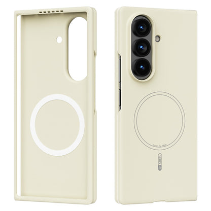 ABEEL Magnetic Case For Samsung Galaxy Z Fold8 Ultra Skin Touch Liquid Silicone Phone Back Cover