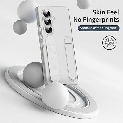 For Samsung Galaxy Z Fold8 Ultra Phone Case Kickstand Wristband PC Silicone Mobile Cover