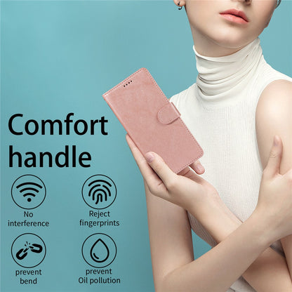 For iPhone 16 Pro Case with Wrist Strap RFID Blocking Wallet Cowhide Texture Leather Phone Cover
