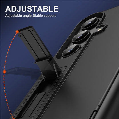 For Samsung Galaxy Z Fold8 Ultra Case Hard PC Anti-Drop Phone Cover with Kickstand / HD Screen Protector