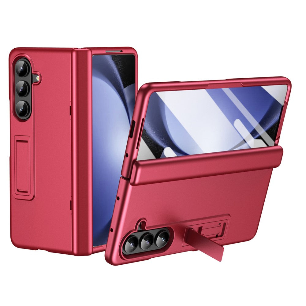 For Samsung Galaxy Z Fold8 Ultra Case Hard PC Anti-Drop Phone Cover with Kickstand / HD Screen Protector