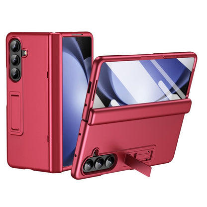 For Samsung Galaxy Z Fold8 Ultra Case Hard PC Anti-Drop Phone Cover with Kickstand / HD Screen Protector