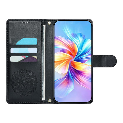 For Samsung Galaxy S26+ Case Embossed Totem Leather Flip Wallet Phone Cover with Wrist Strap