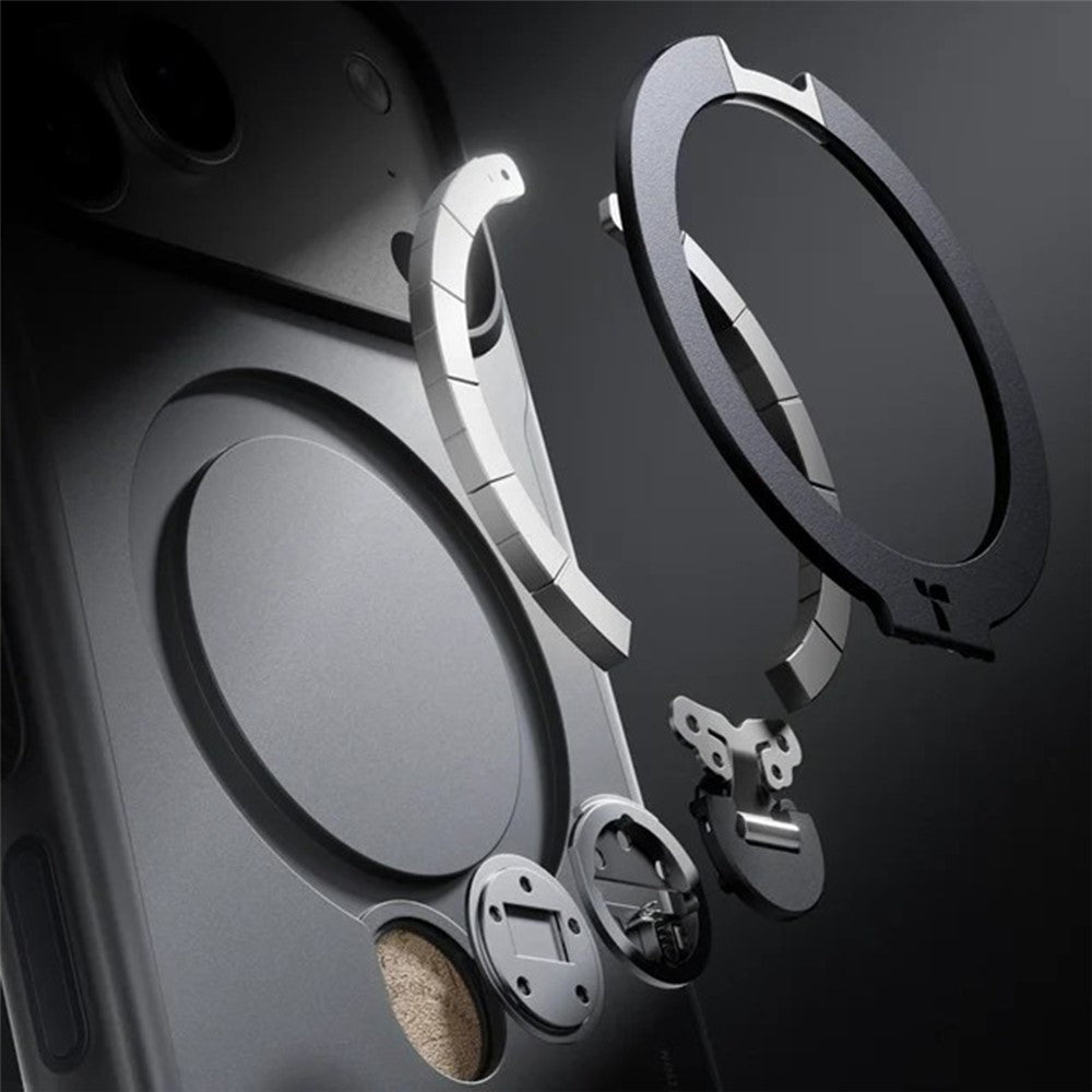 TORRAS Ostand Q3 Air Pro Series for iPhone 17 Pro Max Magnetic Case Rotating Kickstand Shockproof PC + TPU Phone Cover