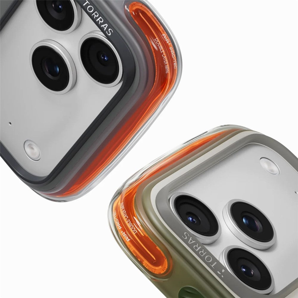 TORRAS Ostand Q3 Air Pro Series for iPhone 17 Pro Max Magnetic Case Rotating Kickstand Shockproof PC + TPU Phone Cover
