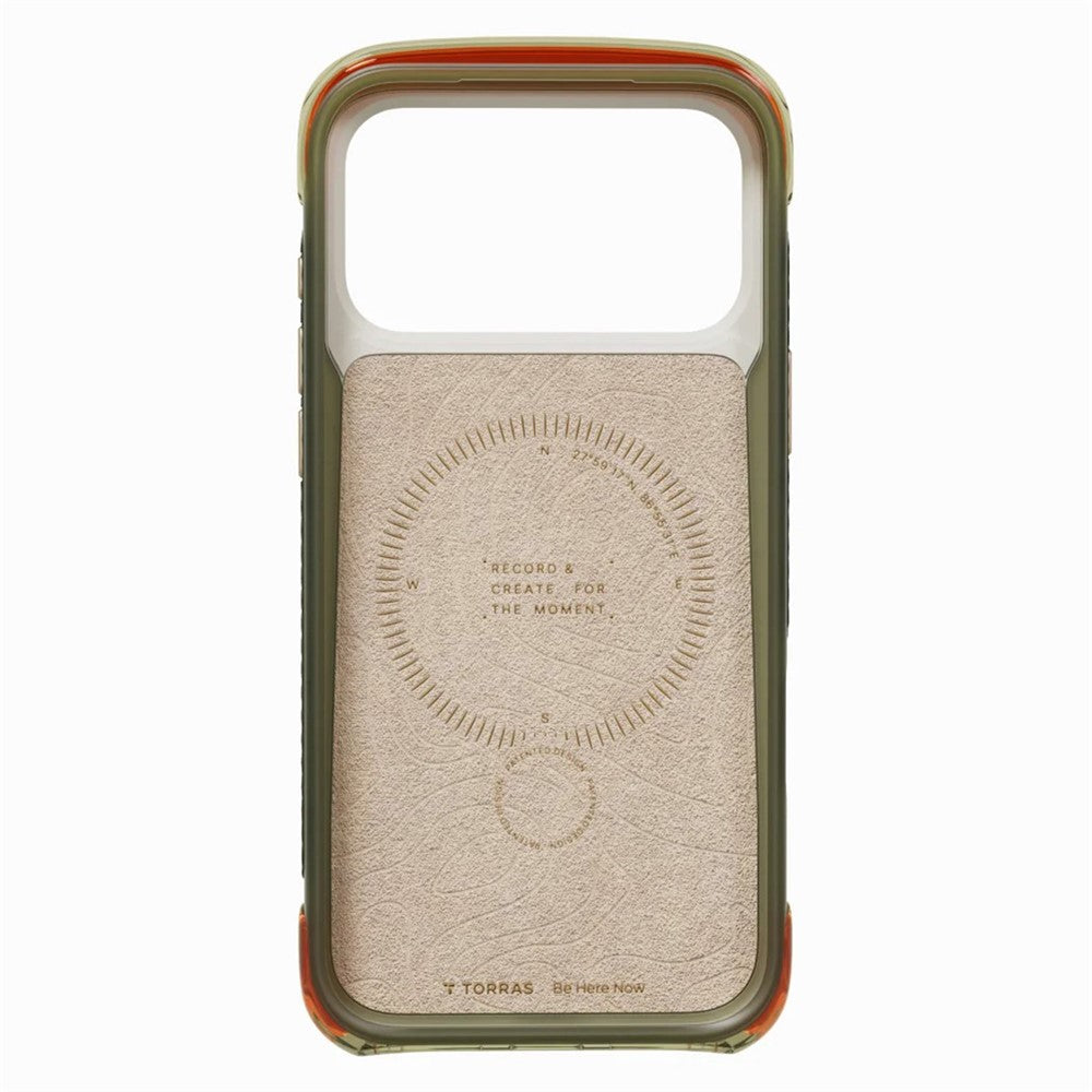 TORRAS Ostand Q3 Air Pro Series for iPhone 17 Pro Max Magnetic Case Rotating Kickstand Shockproof PC + TPU Phone Cover