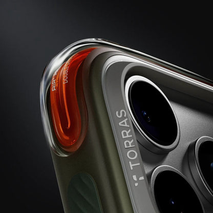 TORRAS Ostand Q3 Air Pro Series for iPhone 17 Pro Max Magnetic Case Rotating Kickstand Shockproof PC + TPU Phone Cover