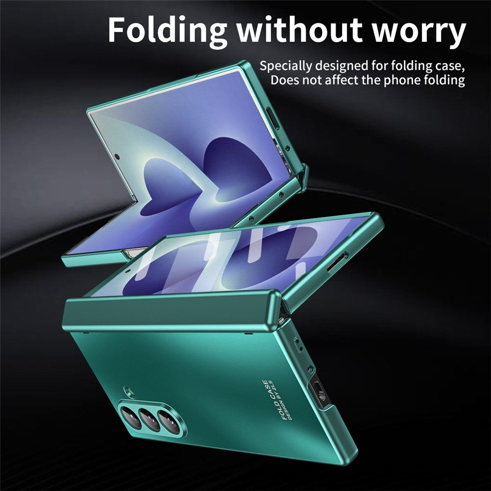 For Samsung Galaxy Z Fold8 Ultra Case Hard PC Shockproof Phone Cover with Front Screen Film