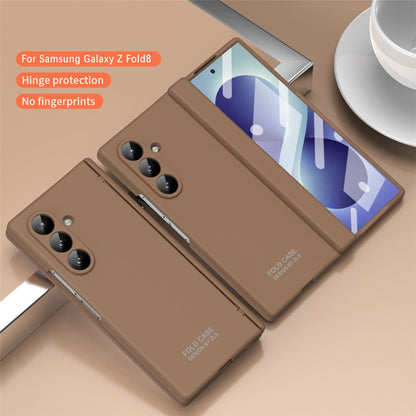 For Samsung Galaxy Z Fold8 Ultra Case Folding PC Phone Cover with Stylus / Tempered Glass Film