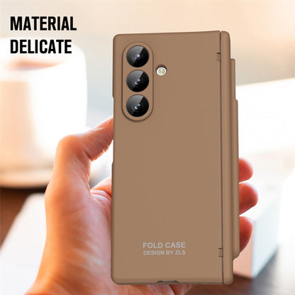 For Samsung Galaxy Z Fold8 Ultra Case Folding PC Phone Cover with Stylus / Tempered Glass Film
