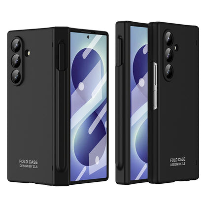 For Samsung Galaxy Z Fold8 Ultra Case Folding PC Phone Cover with Stylus / Tempered Glass Film
