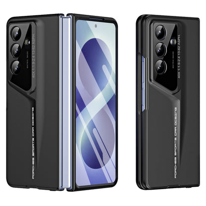 For Samsung Galaxy Z Fold8 Ultra Case PC Hard Phone Cover with Tempered Glass Film