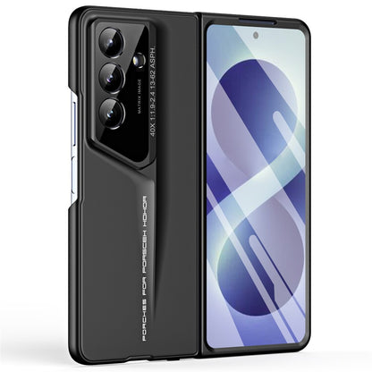 For Samsung Galaxy Z Fold8 Ultra Case PC Hard Phone Cover with Tempered Glass Film
