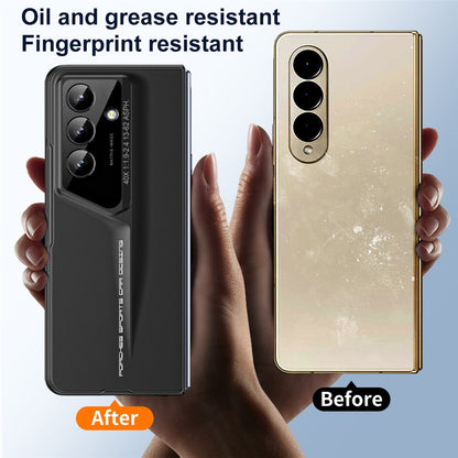 For Samsung Galaxy Z Fold8 Ultra Case PC Hard Phone Cover with Tempered Glass Film