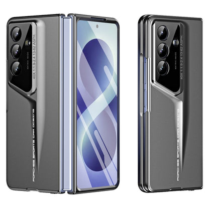 For Samsung Galaxy Z Fold8 Ultra Case PC Hard Phone Cover with Tempered Glass Film