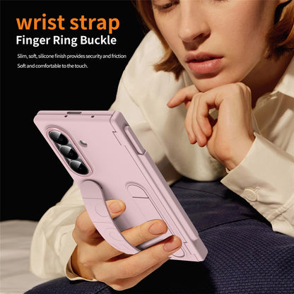 For Samsung Galaxy Z Fold8 Ultra Case Kickstand Dual Hinge PC Phone Cover with Tempered Glass Film / Stylus