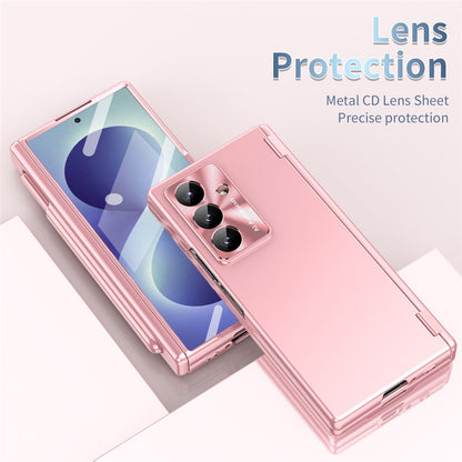 For Samsung Galaxy Z Fold8 Ultra Case with Tempered Glass Film / Stylus , Dual Hinges PC Phone Cover
