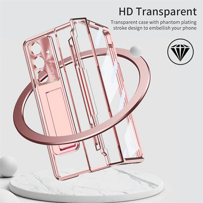 For Samsung Galaxy Z Fold8 Ultra Case Kickstand Hard PC Phone Cover with Screen Film