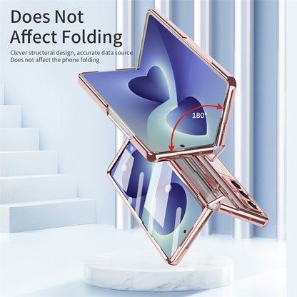 For Samsung Galaxy Z Fold8 Ultra Case Kickstand Hard PC Phone Cover with Screen Film
