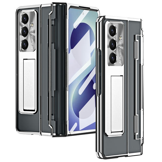 For Samsung Galaxy Z Fold8 Ultra Case Kickstand Hard PC Phone Cover with Screen Film