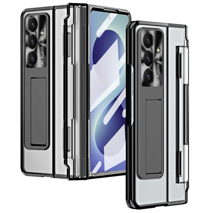 For Samsung Galaxy Z Fold8 Ultra Case Kickstand Hard PC Phone Cover with Screen Film