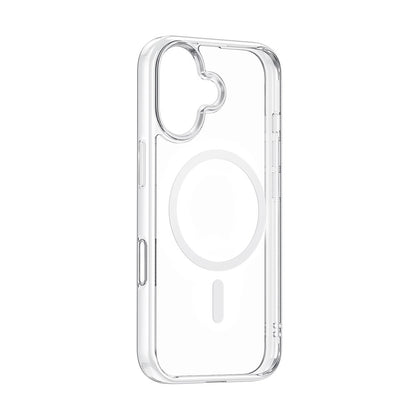 MCDODO PC-1824 for iPhone 17 Magnetic Case with Camera Button Shockproof PC + TPU Phone Cover