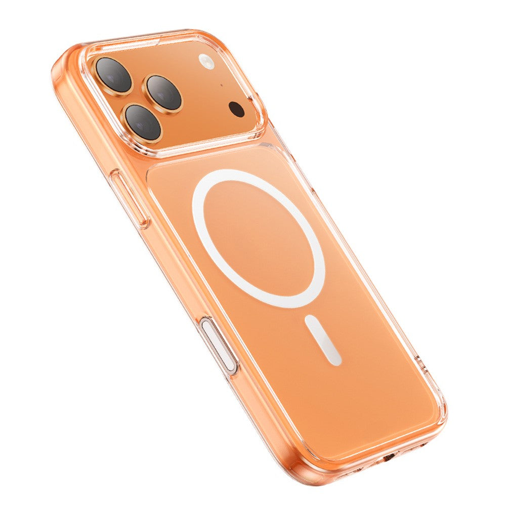 MCDODO PC-1825 for iPhone 17 Pro Magnetic Case with Camera Button Shockproof PC + TPU Phone Cover
