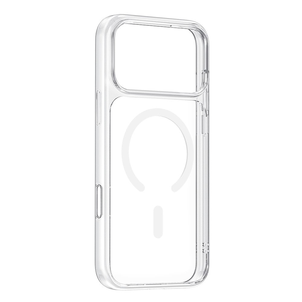 MCDODO PC-1825 for iPhone 17 Pro Magnetic Case with Camera Button Shockproof PC + TPU Phone Cover
