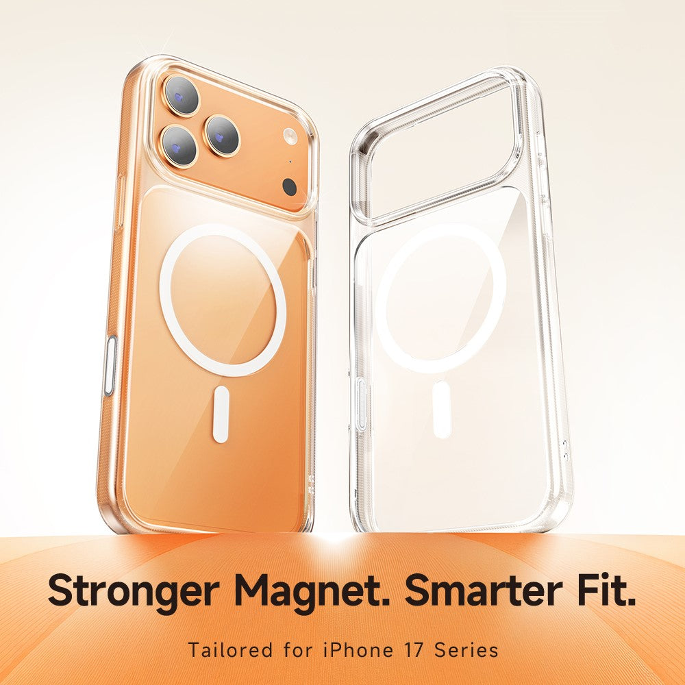 MCDODO PC-1825 for iPhone 17 Pro Magnetic Case with Camera Button Shockproof PC + TPU Phone Cover