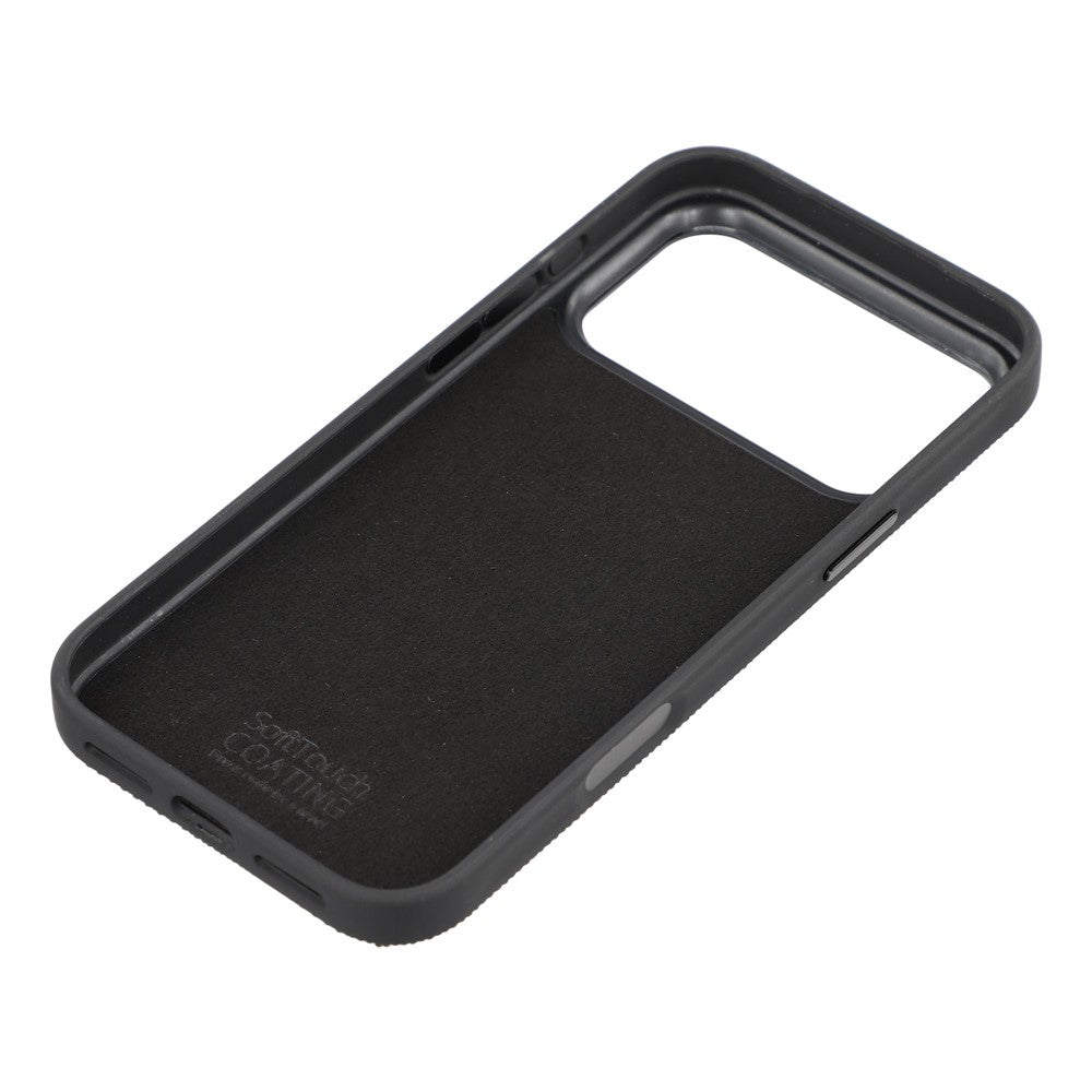 X-LEVEL For iPhone 17 Pro Case Herringbone Pattern Leather + PC + TPU Phone Back Cover