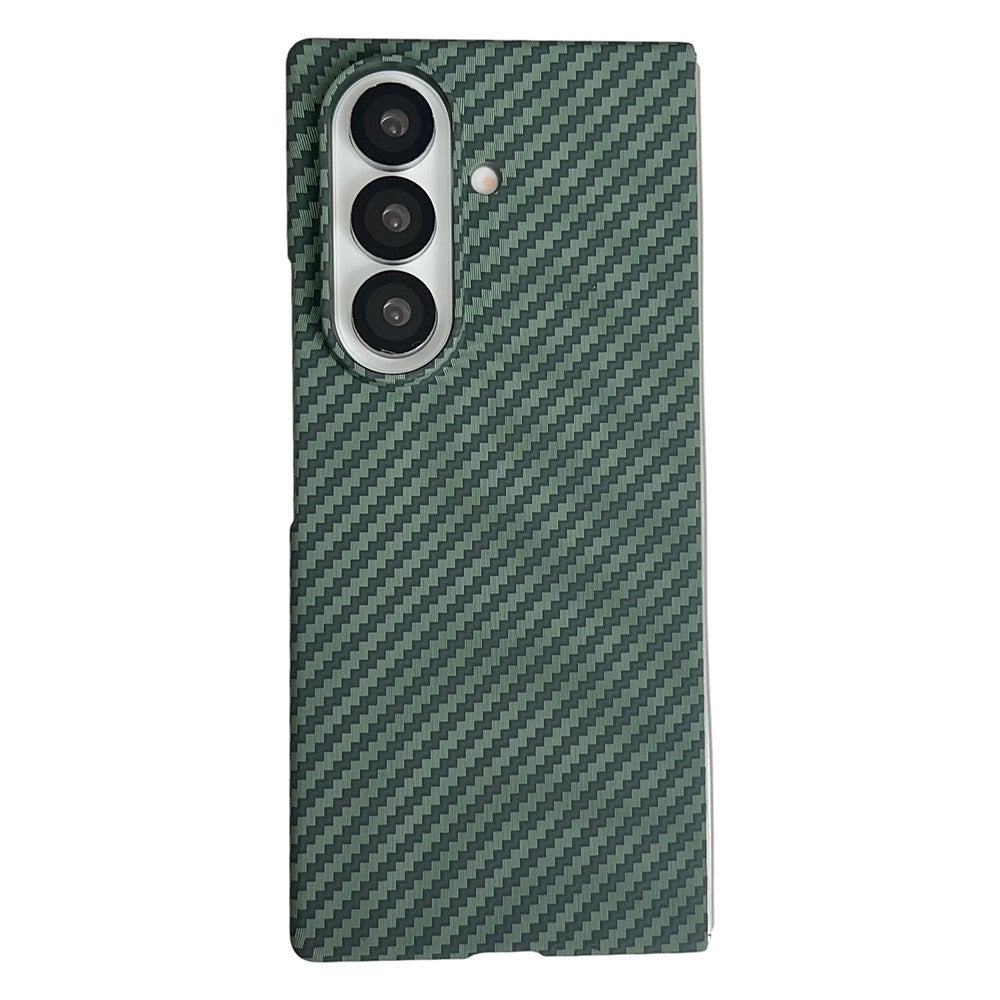 For Samsung Galaxy Z Fold8 Ultra Magnetic Case Carbon Fiber Texture PC Phone Cover with Screen Protector