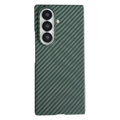 For Samsung Galaxy Z Fold8 Ultra Magnetic Case Carbon Fiber Texture PC Phone Cover with Screen Protector