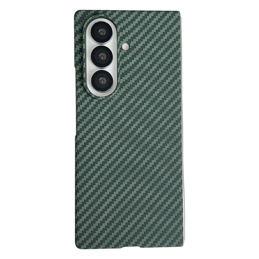 For Samsung Galaxy Z Fold8 Ultra Magnetic Case Carbon Fiber Texture PC Phone Cover with Screen Protector